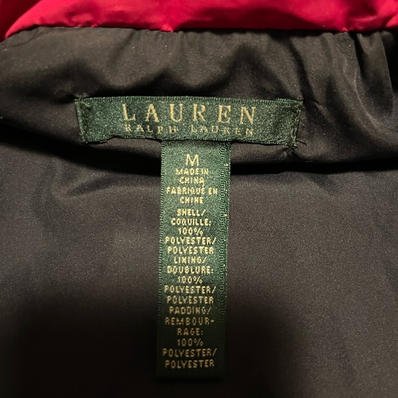 Ralph Lauren pink jacket vest - Picture 6 of 6